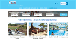 Desktop Screenshot of bougerenfamille.com